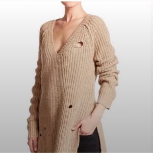 Wildfox distressed sweater. Stock photo for reference, actual is gray/oatmeal.